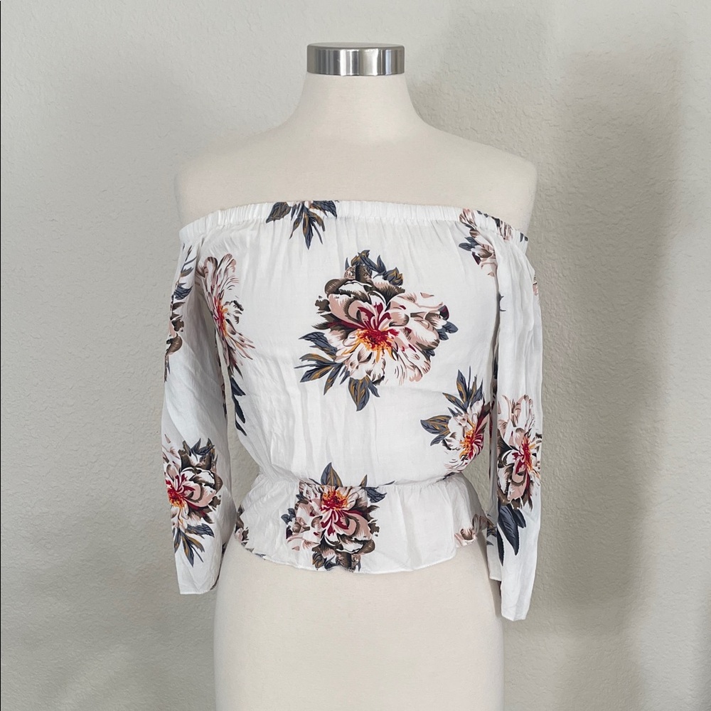 Floral Off-Shoulder Top